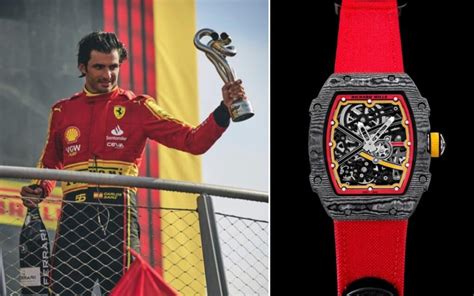 carlos sainz richard mille price|carlos sainz stolen watch.